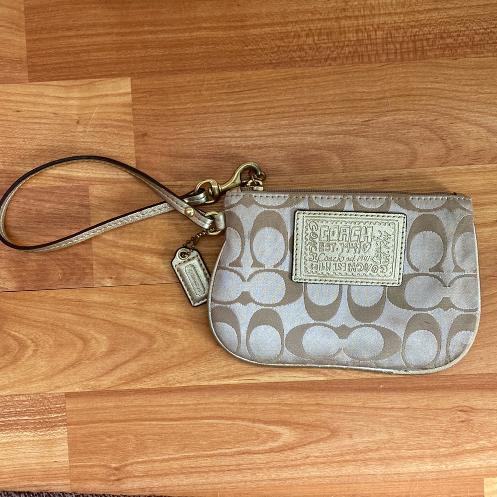 Coach wristlet